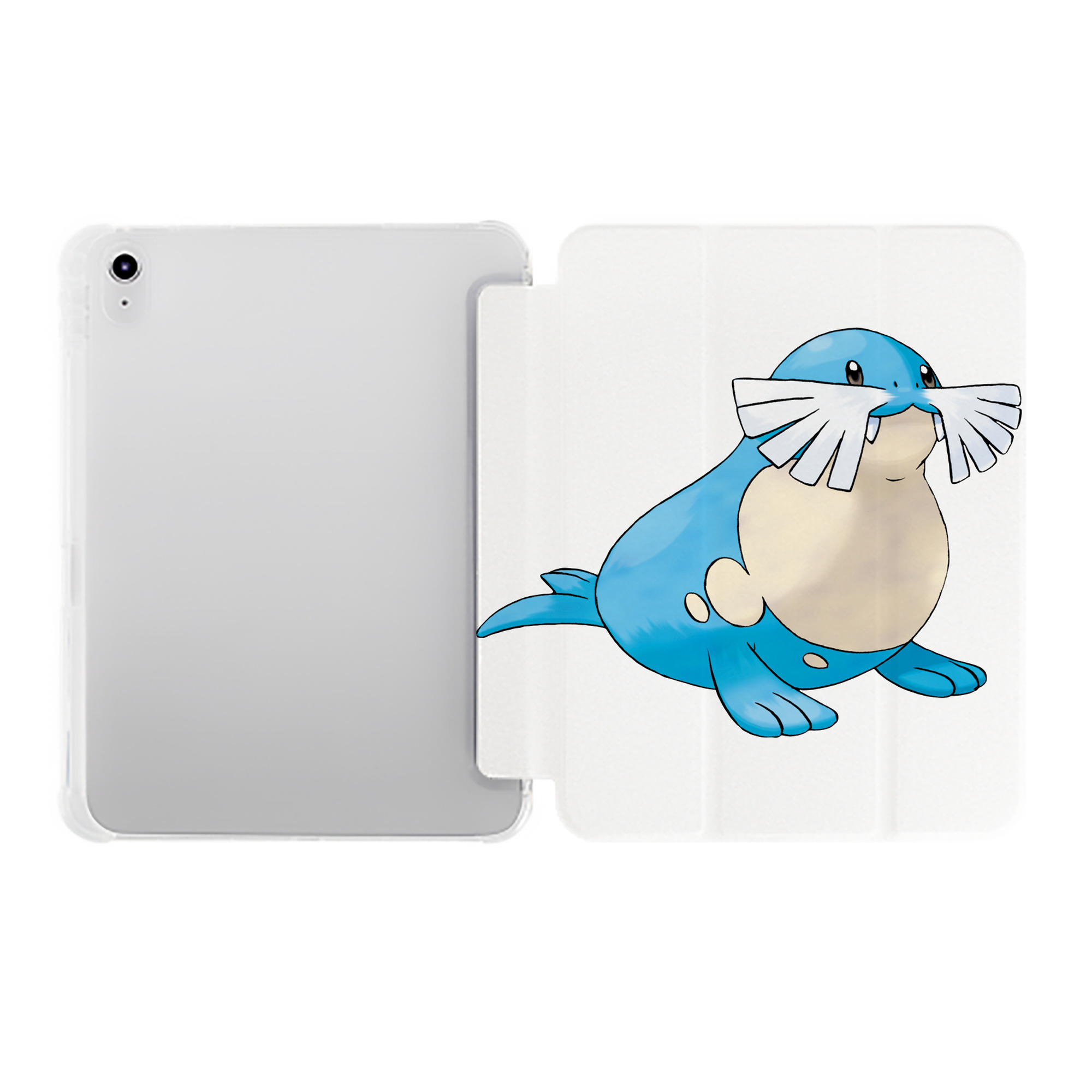 （画像用） ポケットモンスター Pokémon IPad ケース ペン収納付き 三つ折りスタンド PUレザー×シリコン 対応機種9.5/10.5/10.9インチ